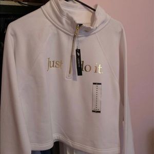 Nike half zip jacket